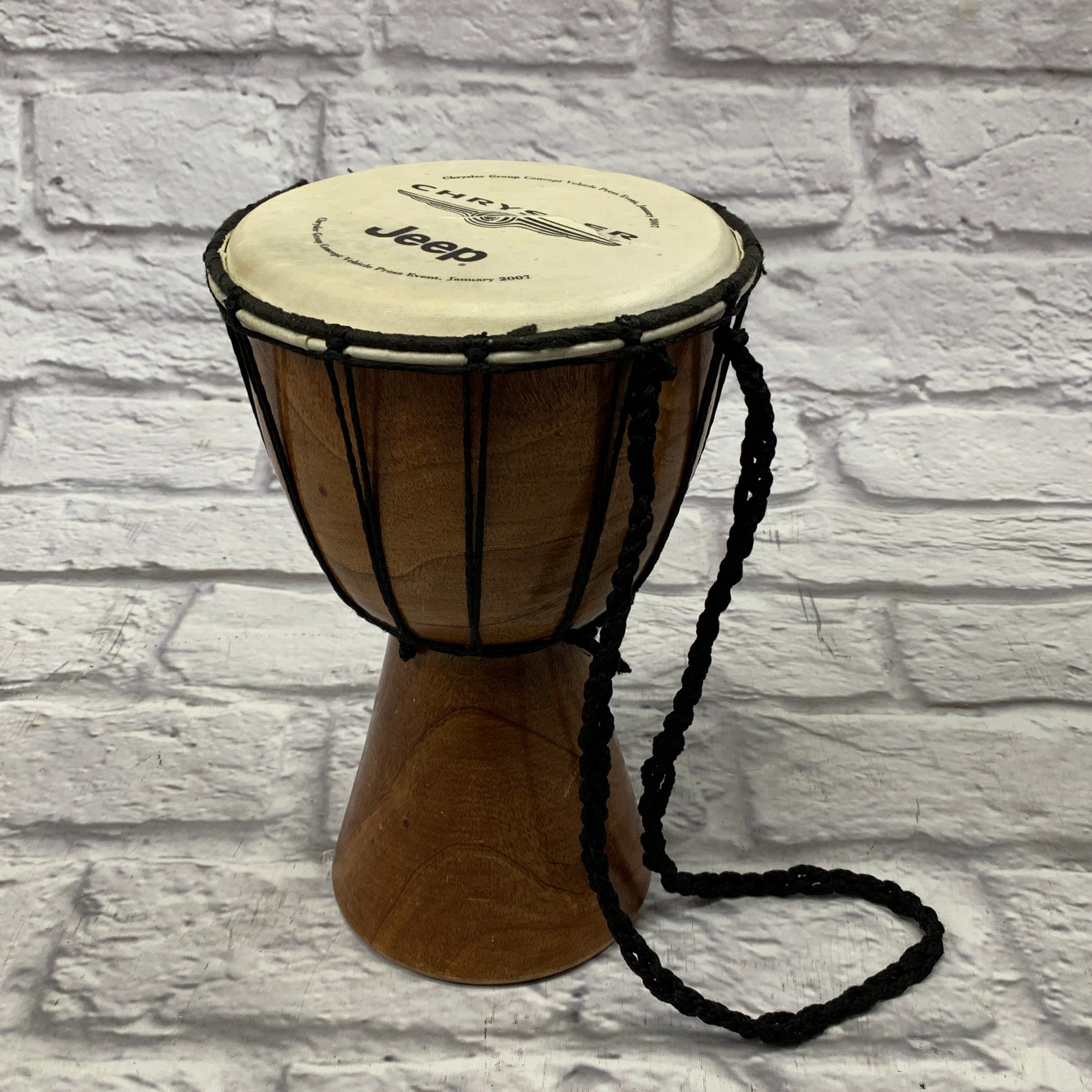 7" Wood Djembe
