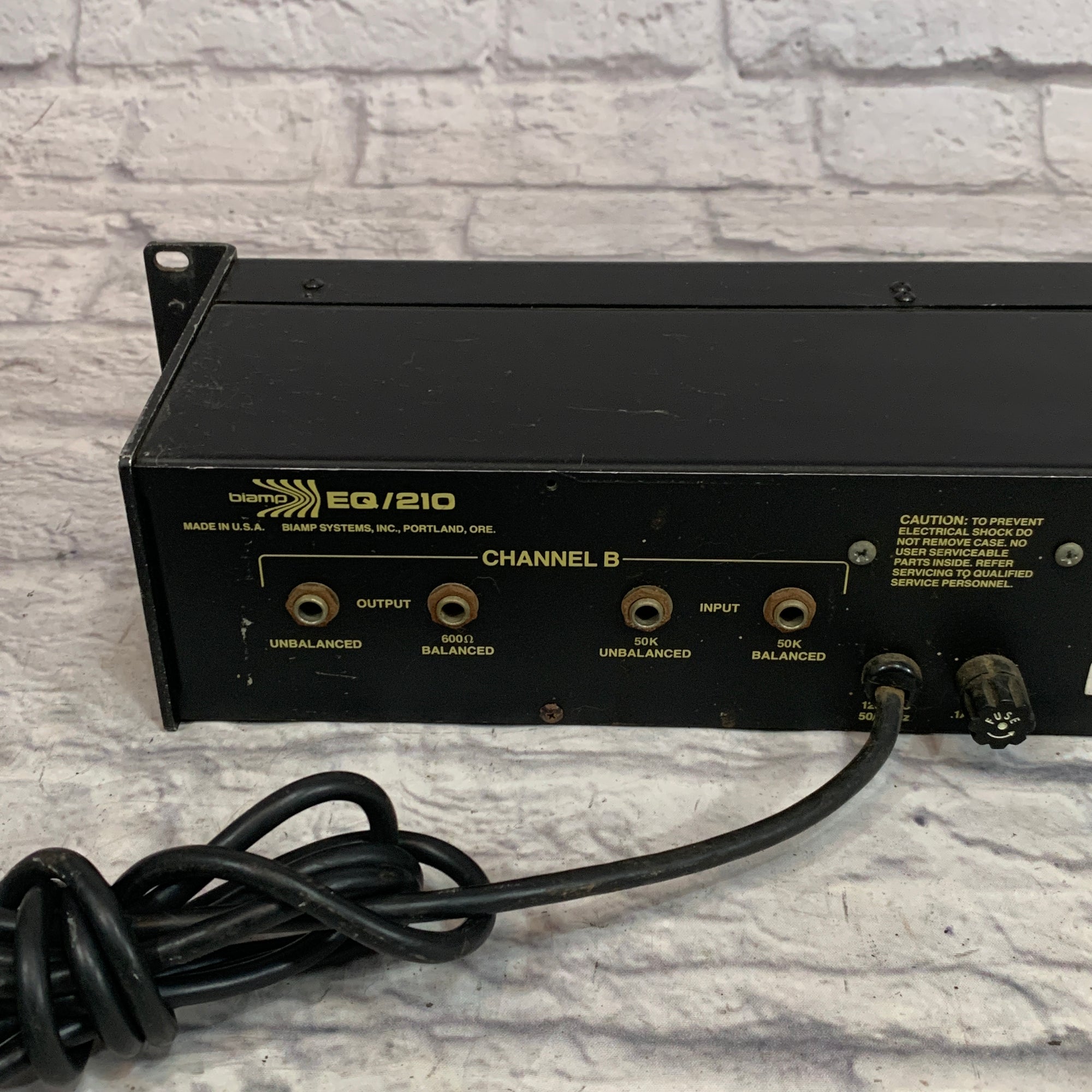 Biamp EQ/210 Graphic Equalizer