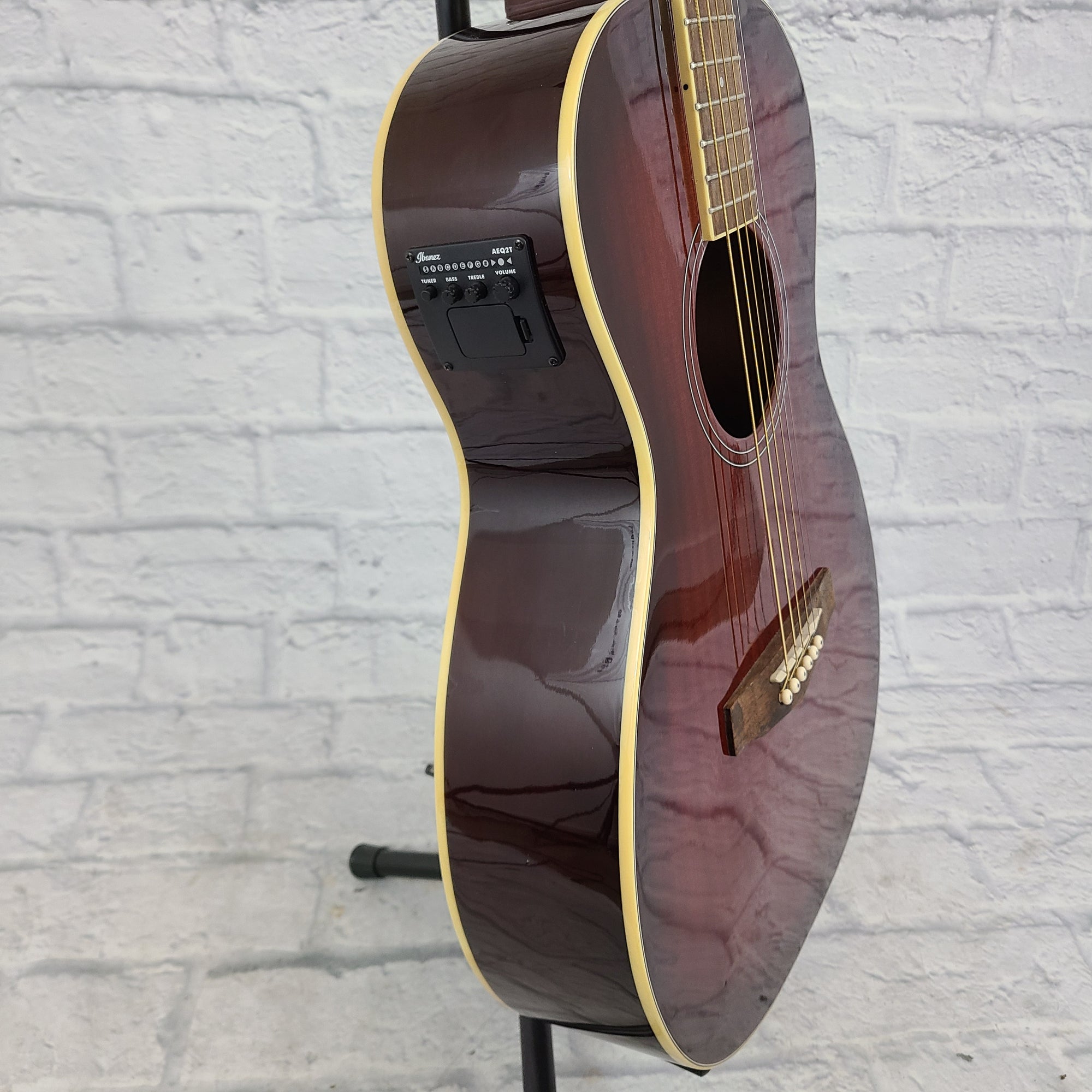 Ibanez PN12E- VMS Parlor Acoustic Electric Guitar