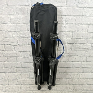 Samson Speaker Pole Stands w Carrying Case
