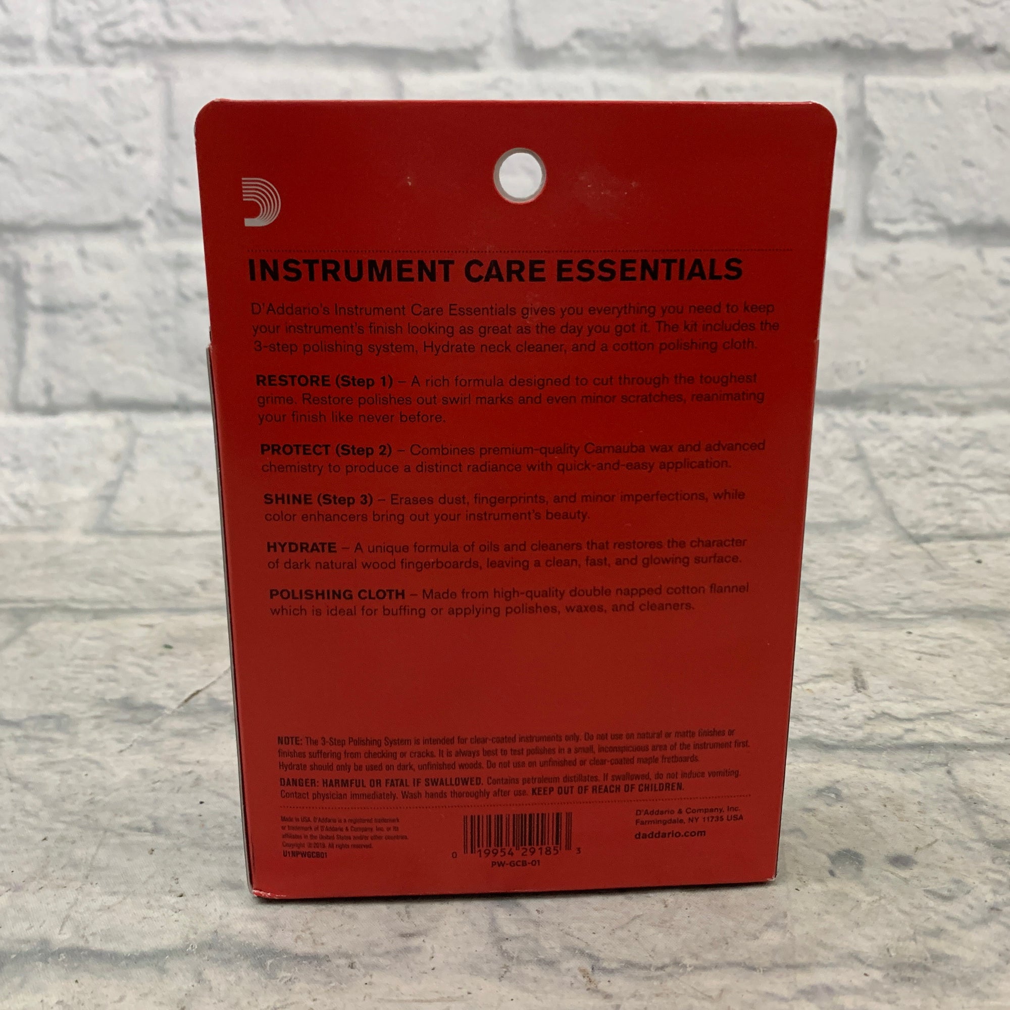 D'Addario Instrument Care Essentials