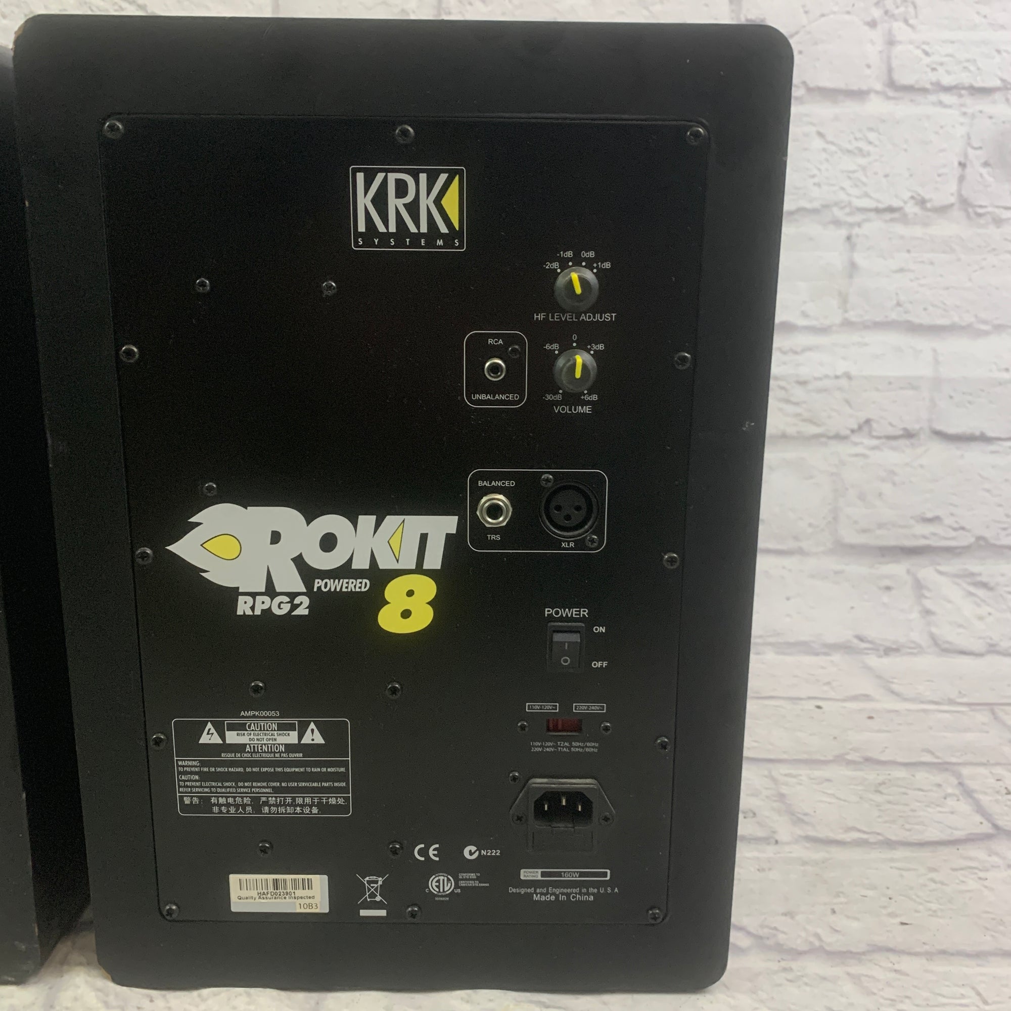 KRK Systems Rokit RP8 Studio Monitor (pair) - Evolution Music