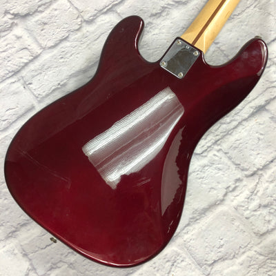 Fender 2004 Red Mexican 4 String Precision Bass