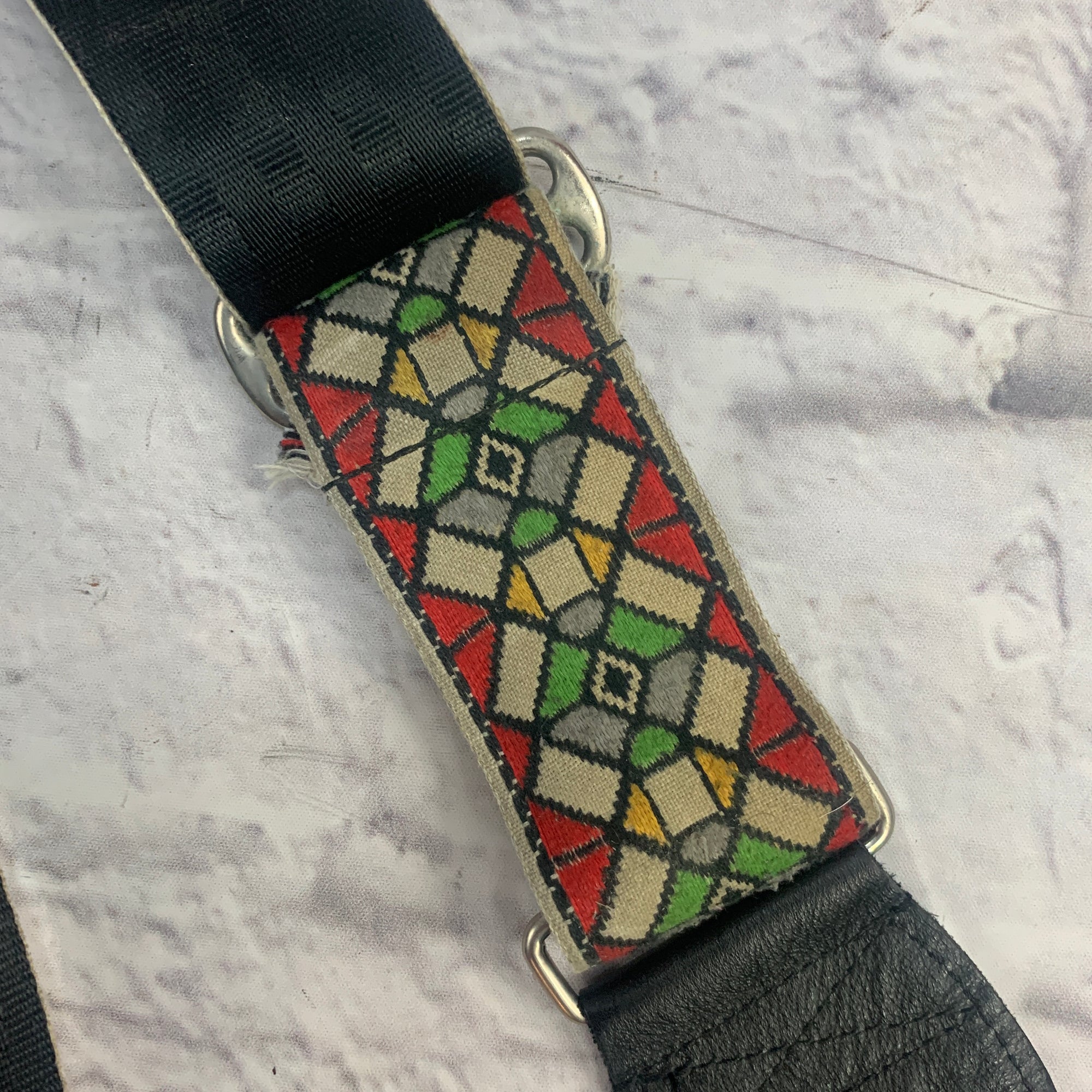 Souldier Stained Glass Guitar Strap