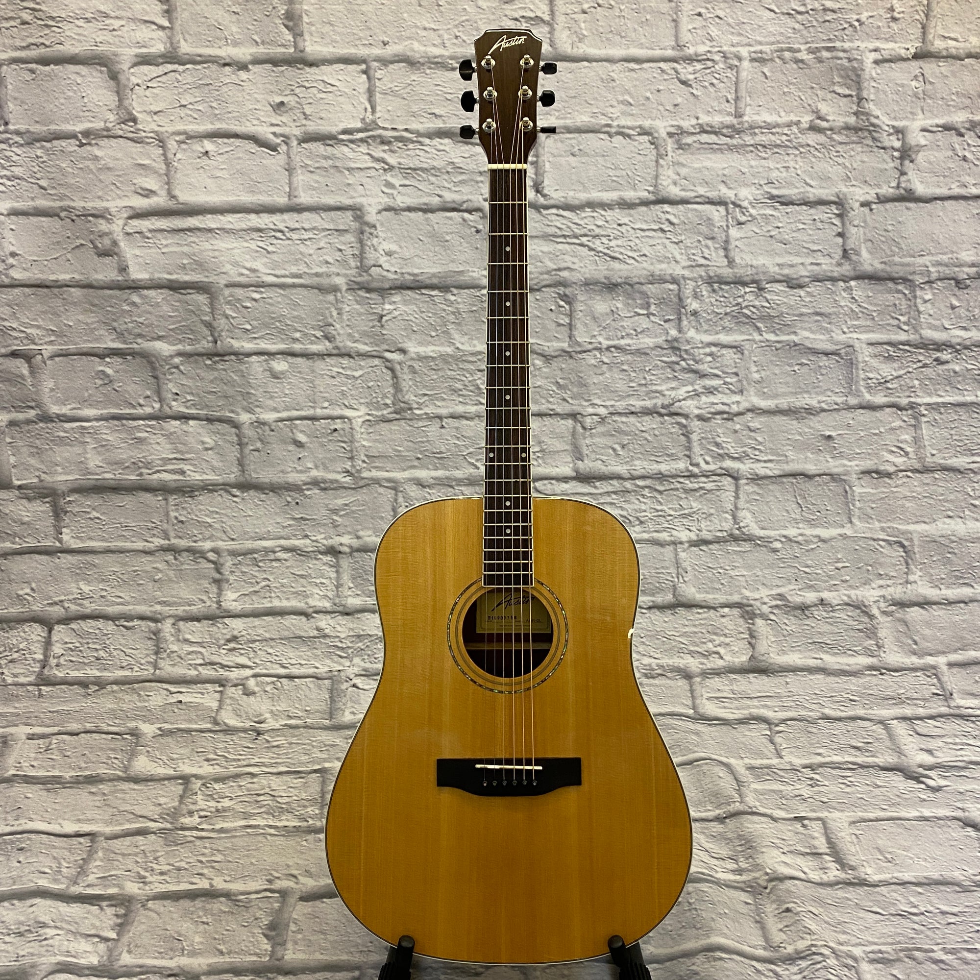 Austin AA40-DL Left Handed Acoustic Guitar | As-is