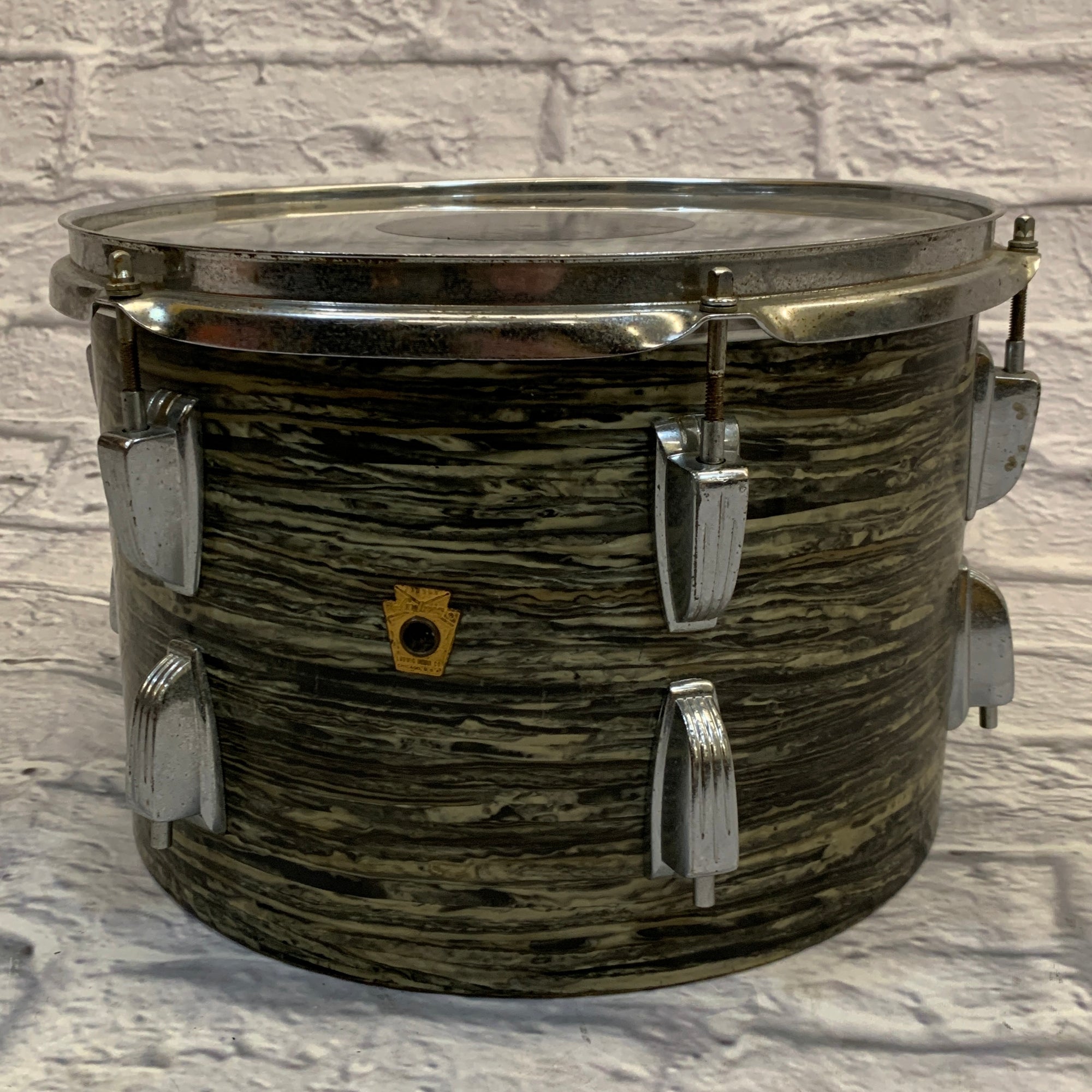 1960's Ludwig Black Oyster Pearl Piccolo Snare Drum