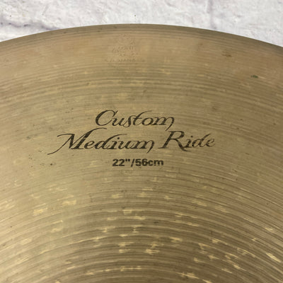 Zildjian K Custom 22 Medium Ride Cymbal