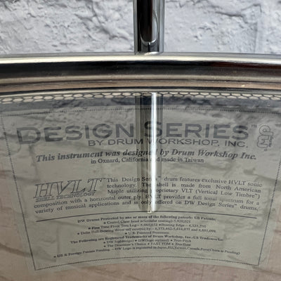 DW Design Series Drum Kit - Cherry Stain 8x10 / 9x12 / 14x16 / 18x22 / Matching 5.5x14 Snare
