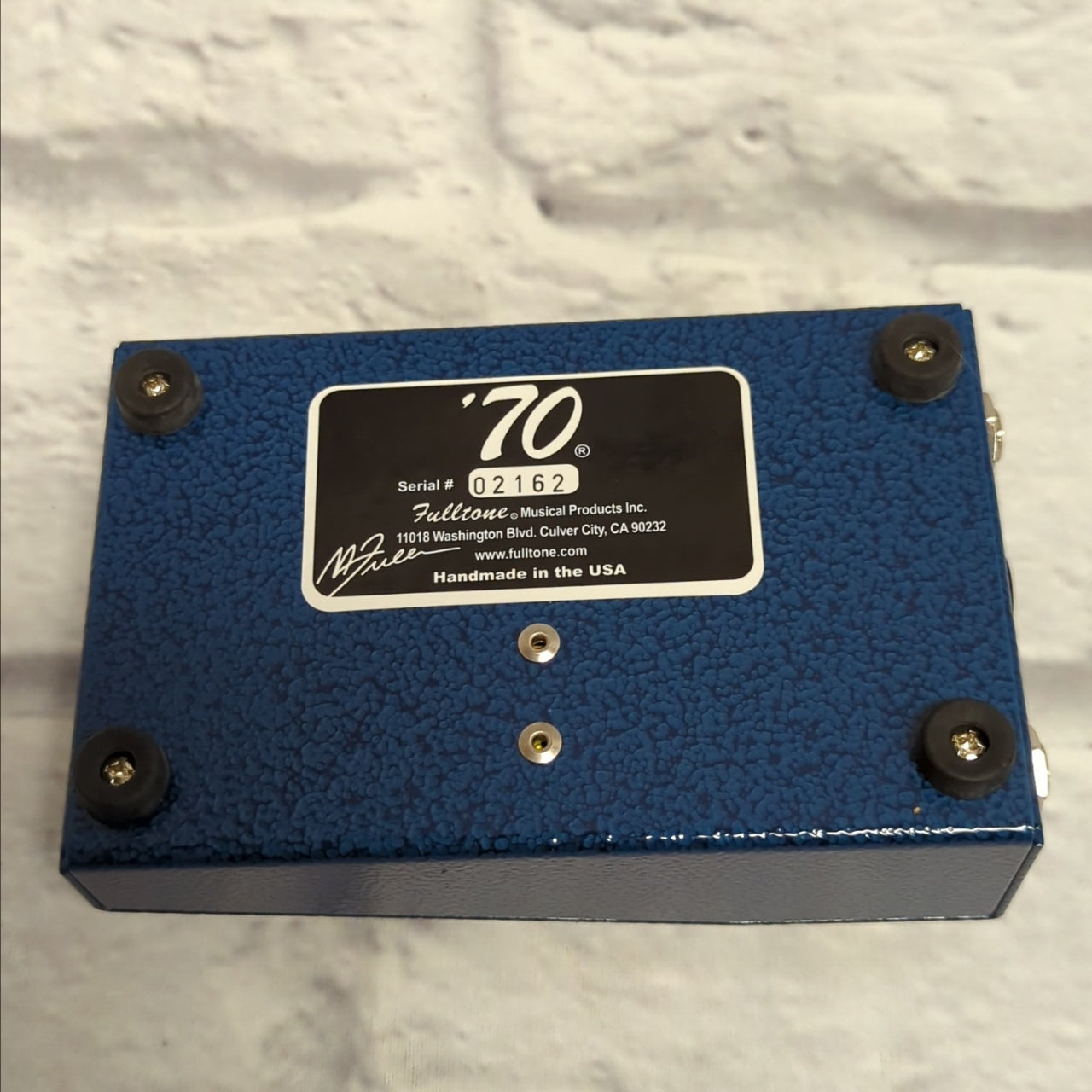 Fulltone the 70 Pedal Silicon Transistor Pedal