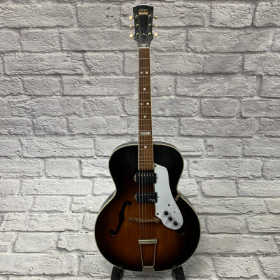 Vintage Vega D-26 Archtop Acoustic Guitar Sunburst
