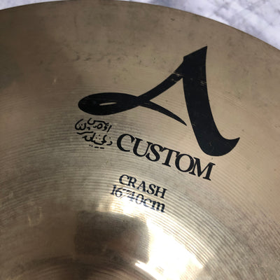 Zildjian 16 A Custom Crash Cymbal