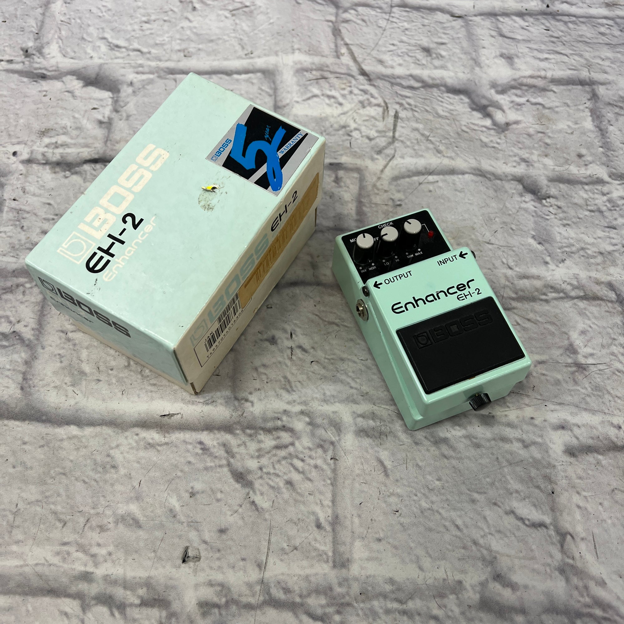BOSS EH-2 エンハンサー PSA　廃盤 BOSS EH-2 Enhancer 1990 Vintage Guitar Pedal First year model from
