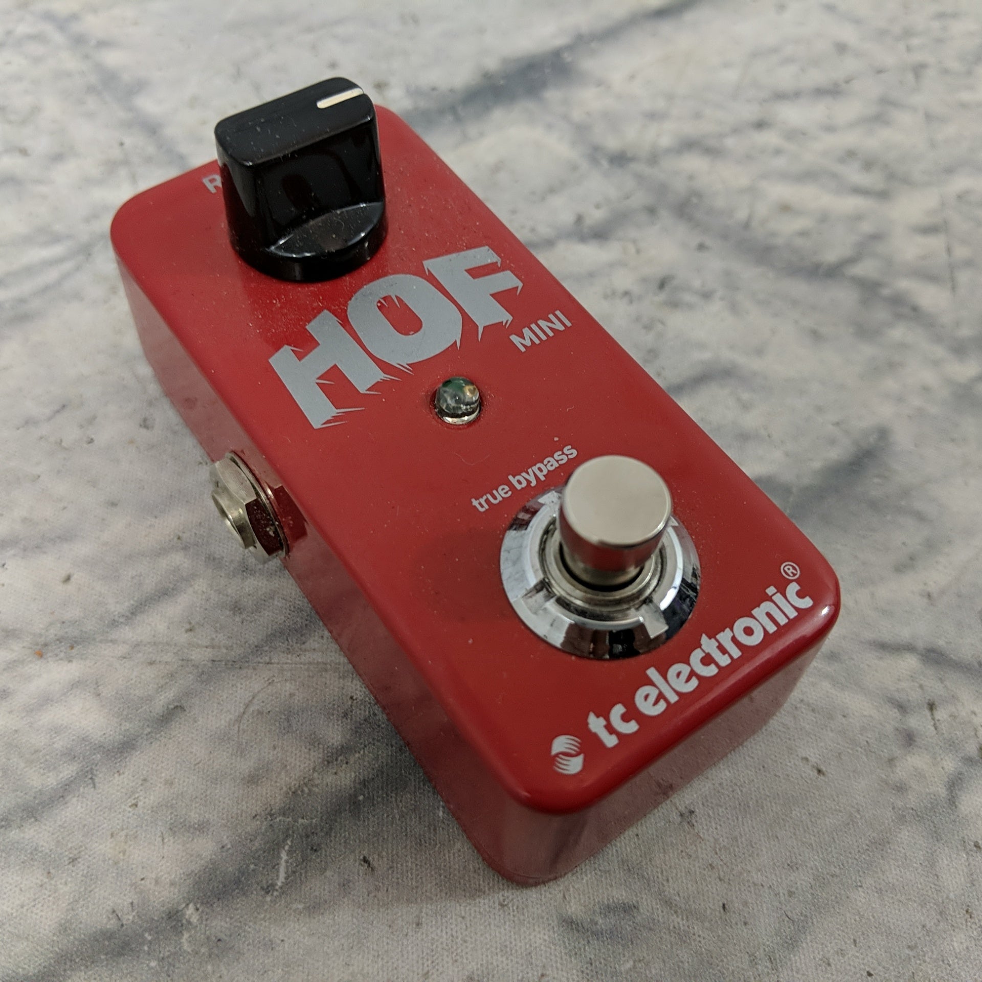 hof pedal TC Electronic HOF Hall of Fame Mini Reverb Pedal