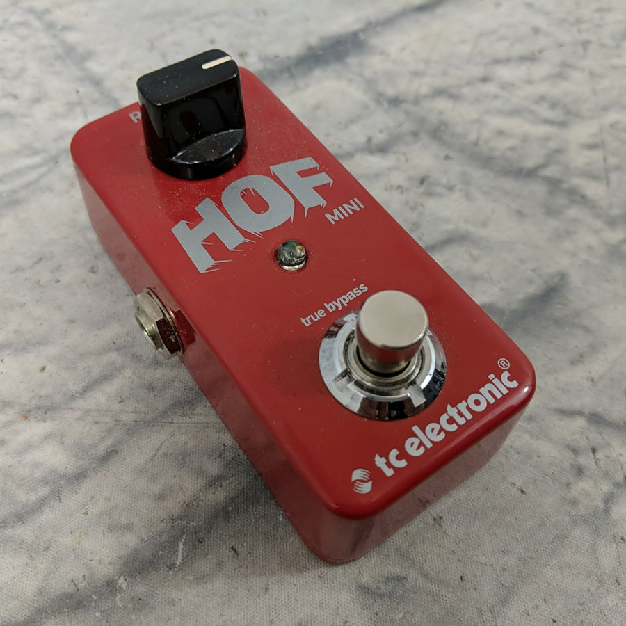 TC Electronic HOF Hall of Fame Mini Reverb Pedal