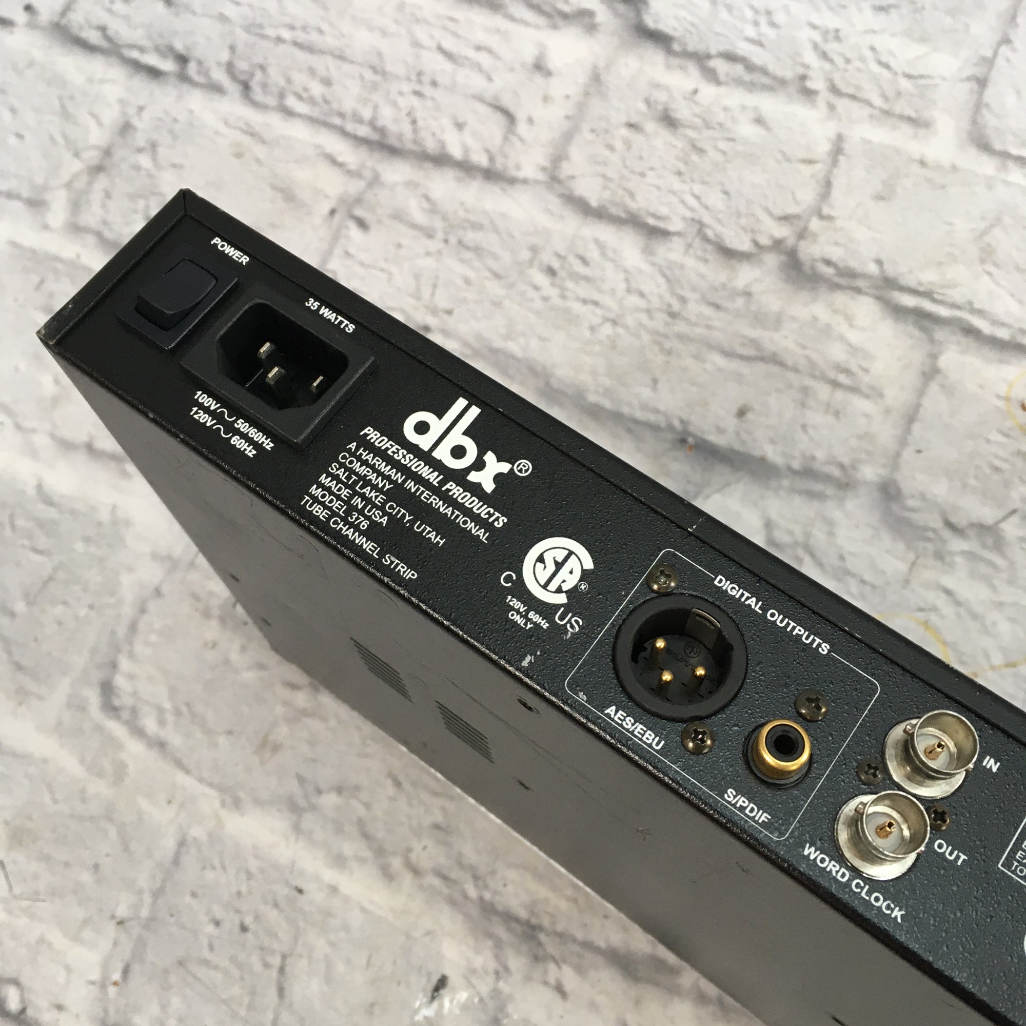 DBX 376 Tube Channel Strip