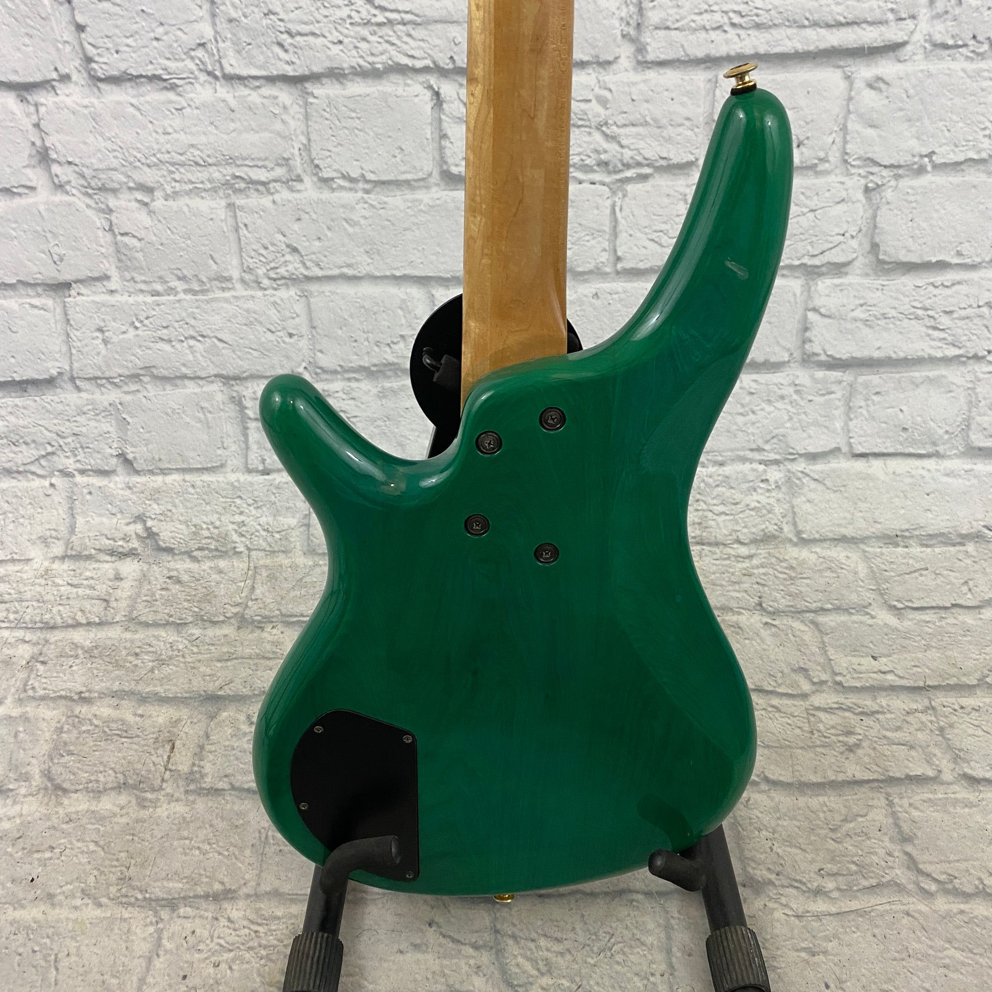 Ibanez SR890TT 4 String Bass Guitar Transparent Turquoise MIJ w/ case