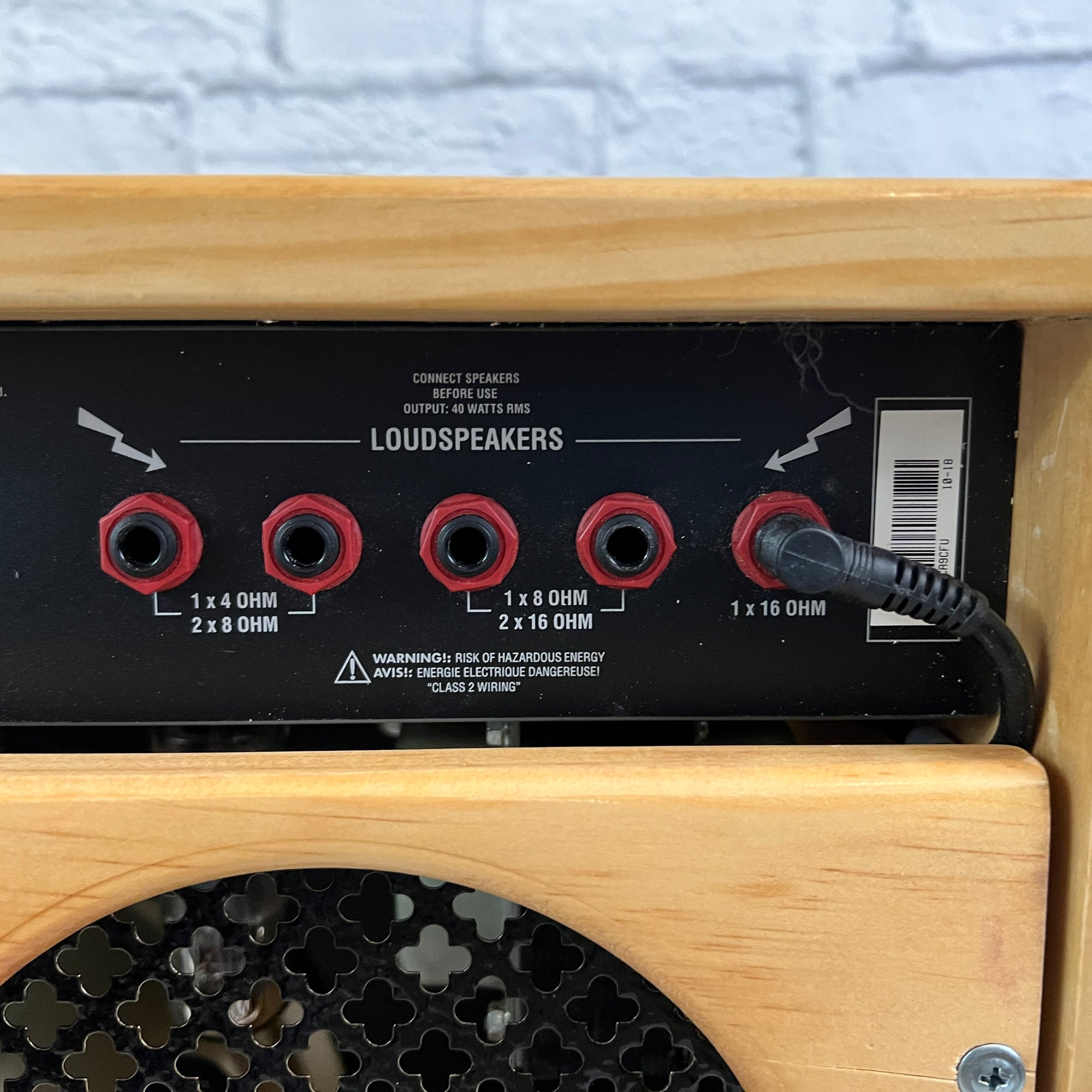 Marshall DSL40 Tube Combo Amplifier in Handmade Pine Cabinet