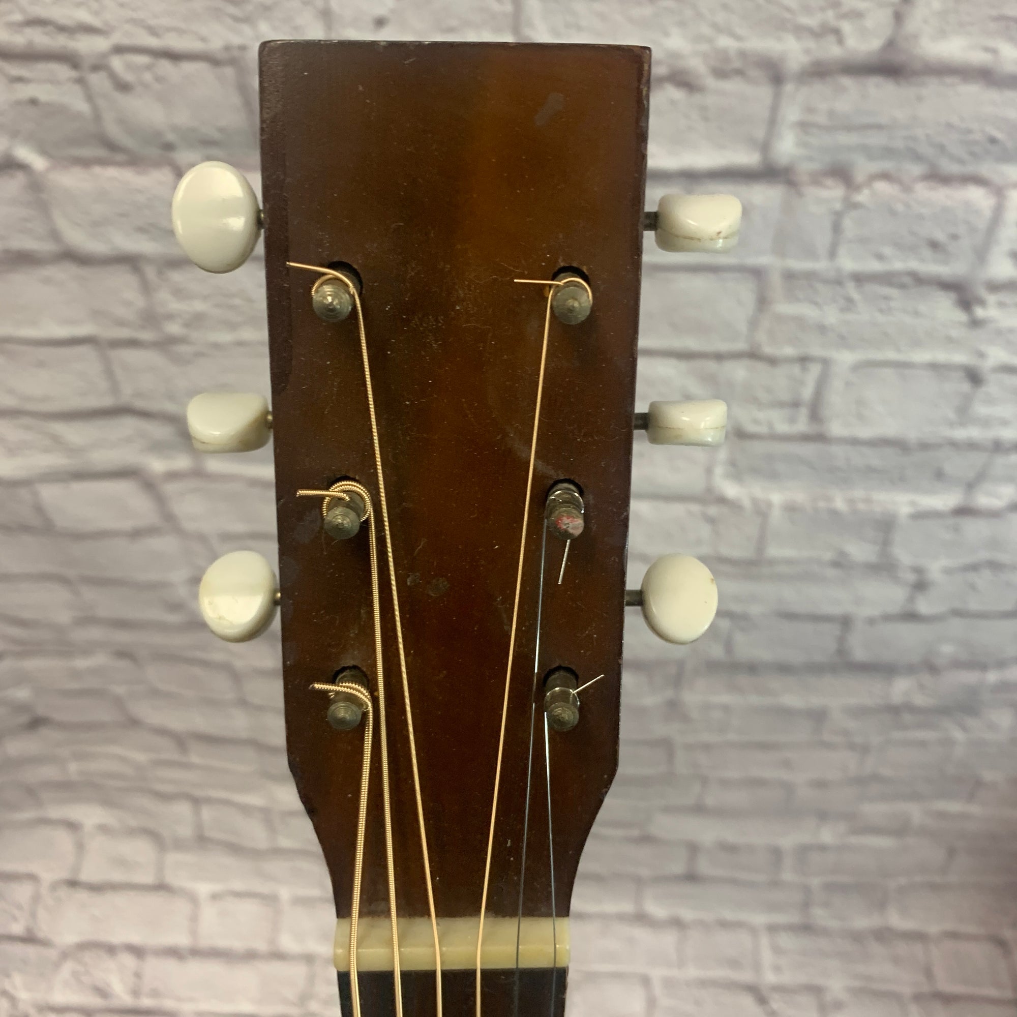 Unknown Vintage Parlor Acoustic Guitar
