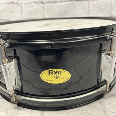 Royce Pro 14 x 5.5 Black Snare Drum
