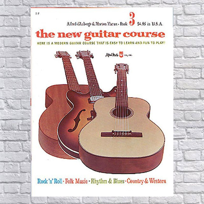 00-317 The New Guitar Course- Book 3 - Music Book