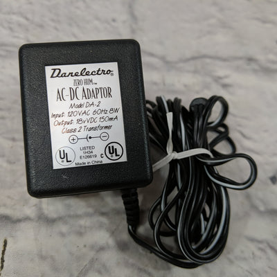 Danelectro Zero Hum 18V AC Adaptor - New Old Stock!