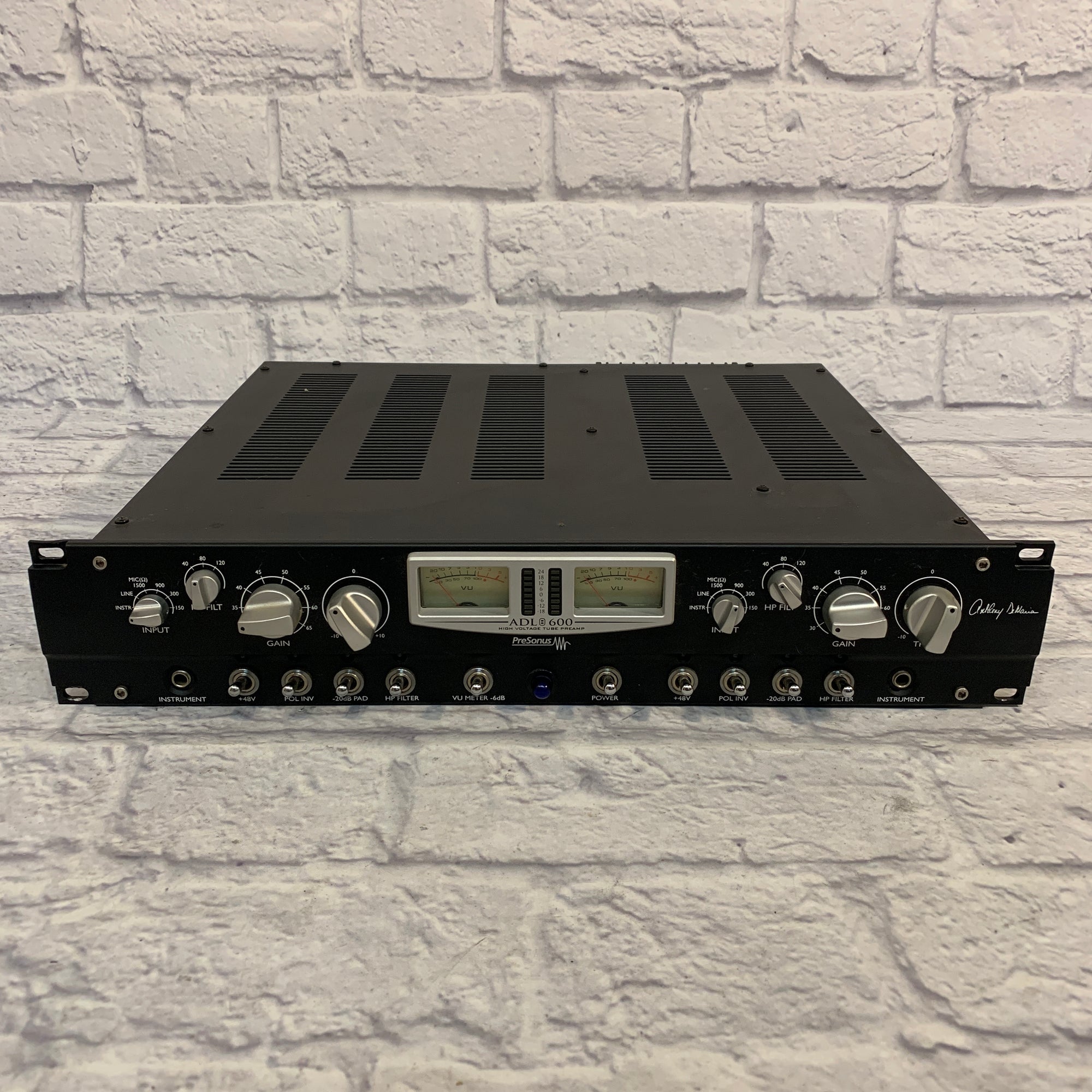 PreSonus ADL 600 2-Channel Tube Mic Preamp