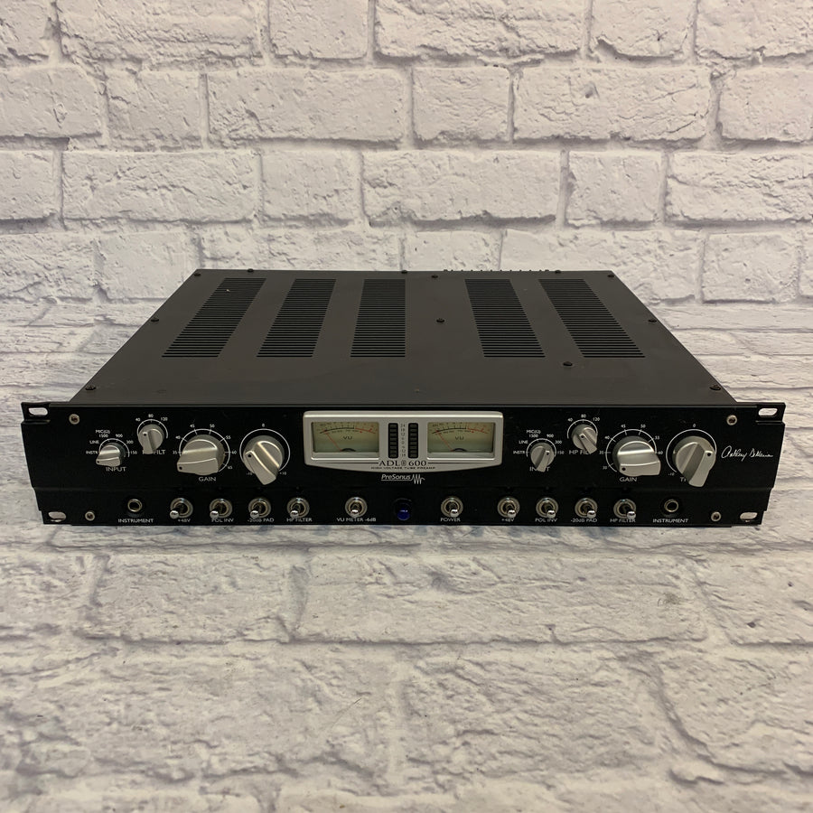 PreSonus ADL 600 2-Channel Tube Mic Preamp