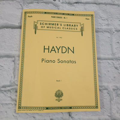 Piano Sonatas Book 1 Schirmer's Library of Musical Classics