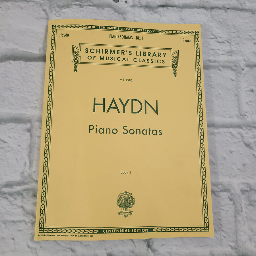 Piano Sonatas Book 1 Schirmer's Library of Musical Classics
