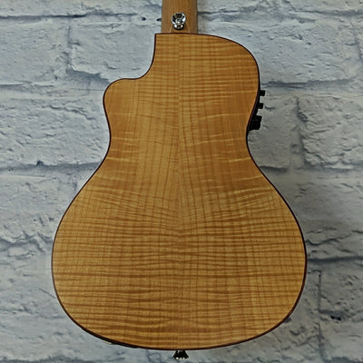 Lanikai FM-CEC Flame Maple Concert Ukulele with Fishman Pickup System
