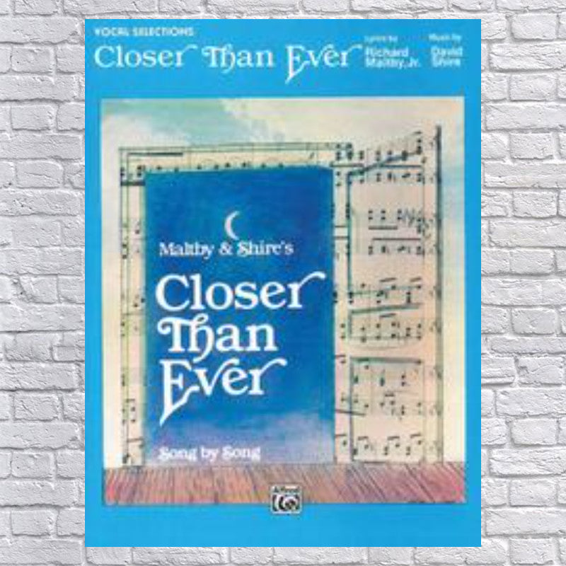 Closer Than Ever - Vocal Selection