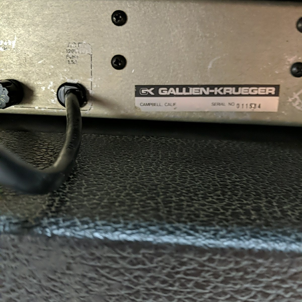Gallien-Krueger 115BC w/ EV Speaker Bass Guitar Combo Amp