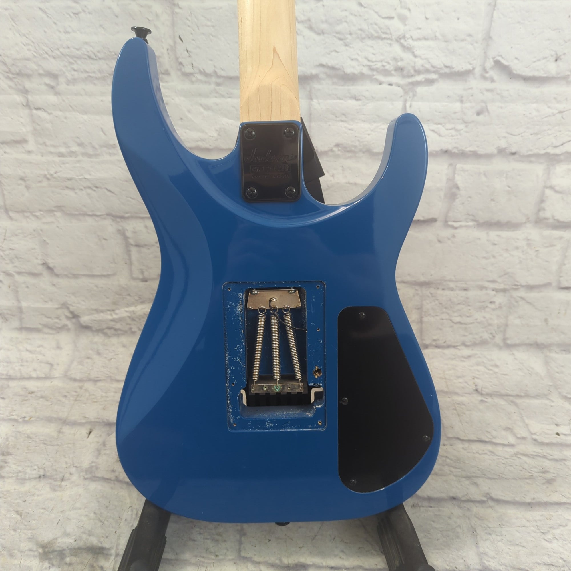 Jackson JS32L JS Series Dinky Arch Top Left Handed Electric Guitar - Bright Blue