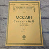 Schirmer's Library Mozart: Concerto No. 18 in Bb Major