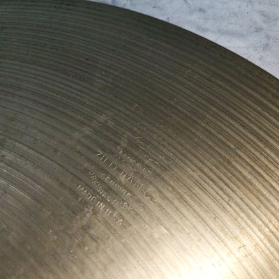 Vintage Zildjian Hollow Logo 16 Thin Crash Cymbal