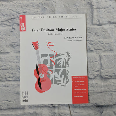 No. 1, First Position Major Scales