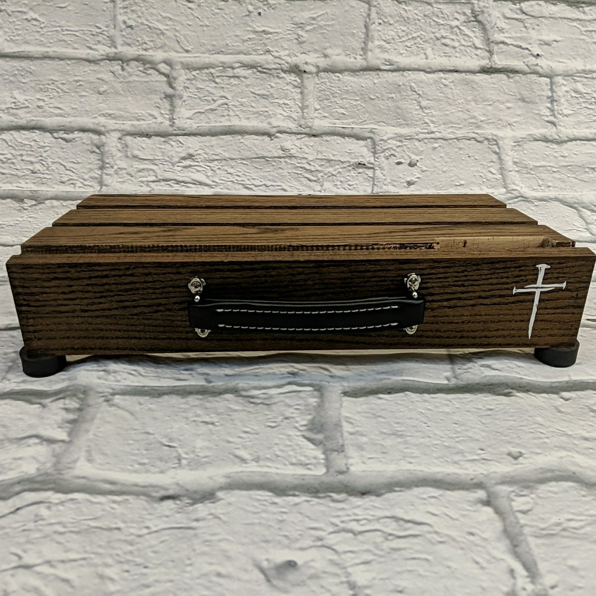Custom Hardwood Pedal Board
