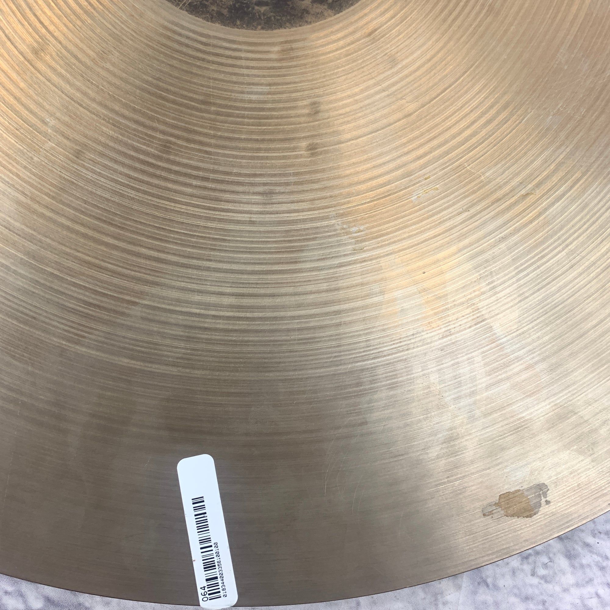Vintage Sabian 21 Ride Hammered Bell