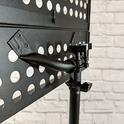 Audio2000'S AST4381 Heavy-Duty Portable Folding Sheet Music Stand for Orchestra
