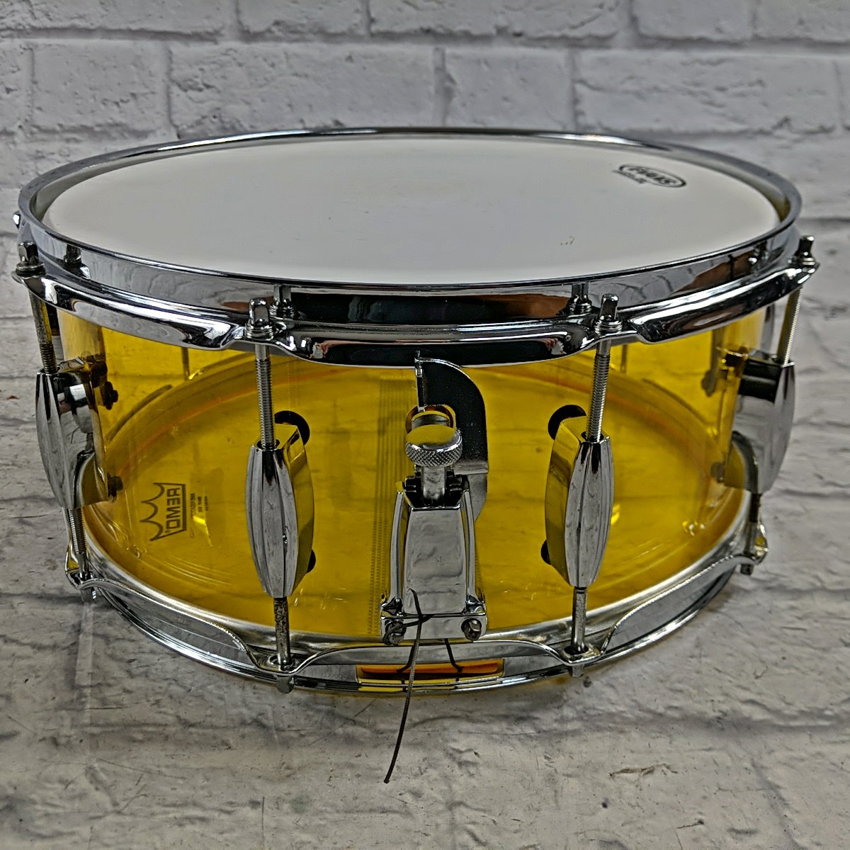 Custom Yellow Acrylic Snare 14x6.5 Snare