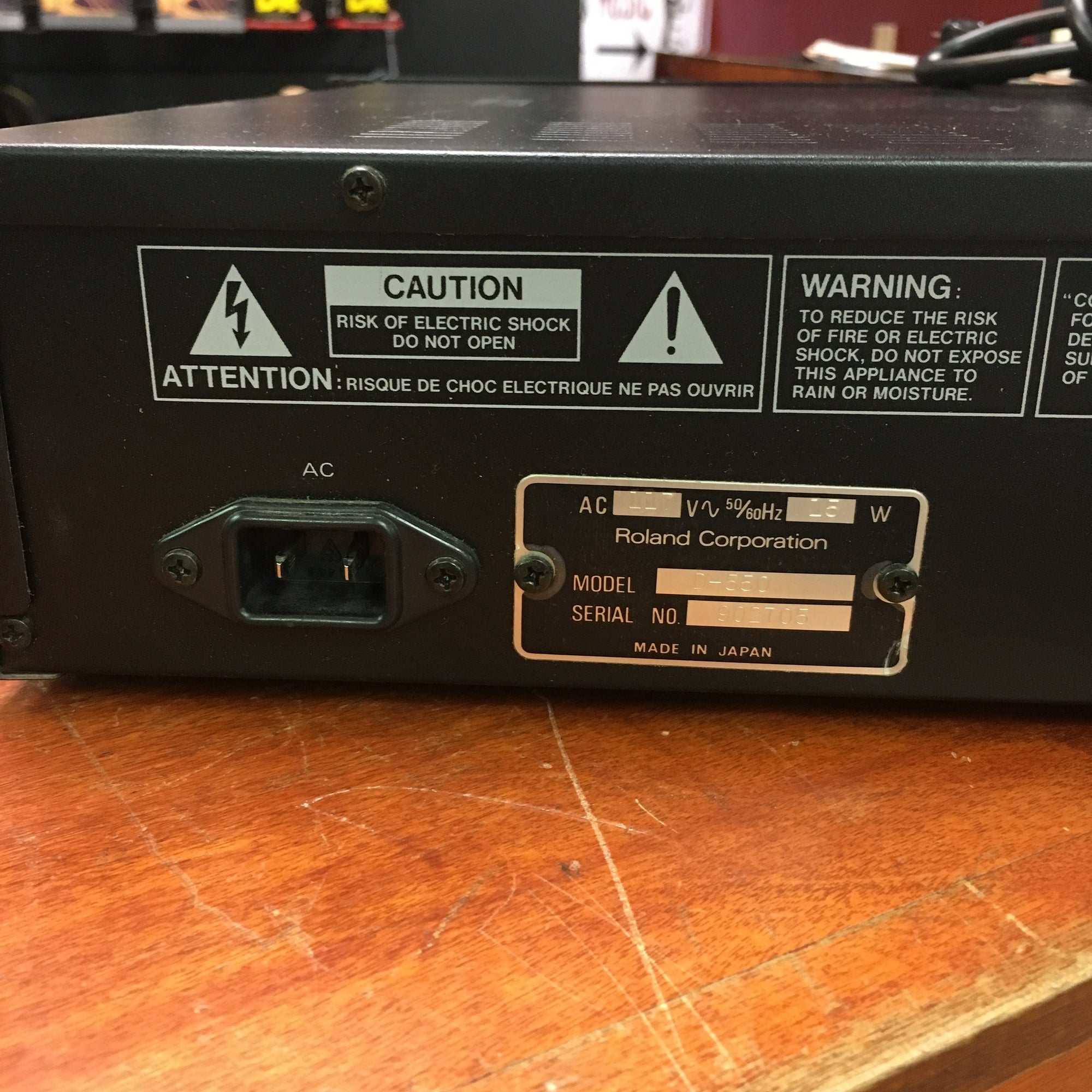 DTM・DAW Roland D-550 Roland D-550 For Sale – Tone Tweakers Inc.