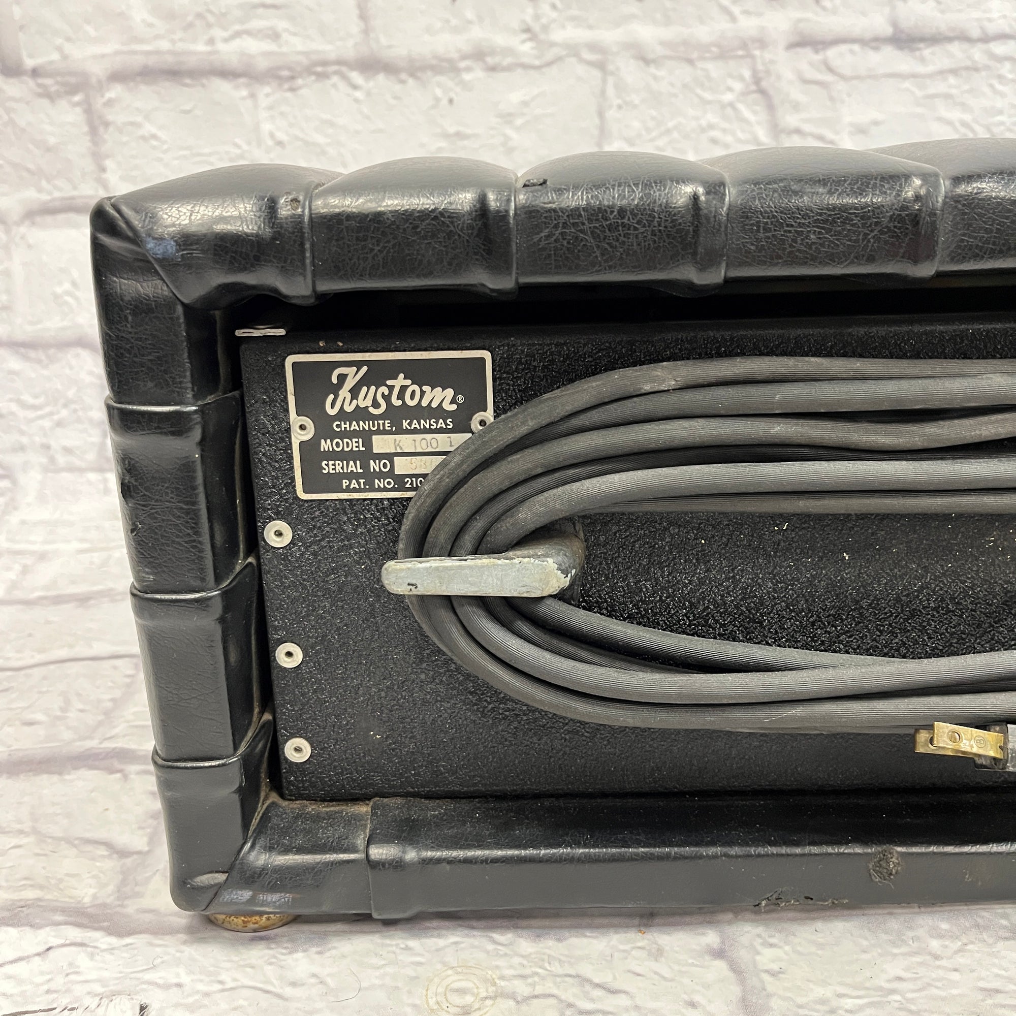 Kustom 100-1 Tuck & Roll Amp Head