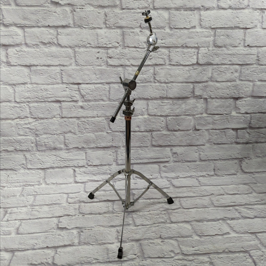 Pearl Heavy Duty Single Braced Mini Boom Cymbal Stand with Tilter 1980s Red Label