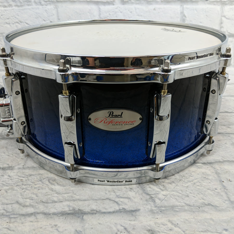 Pearl RF1465S/C Reference Snare Drum 20-ply Maple Birch 14"x6.5" Ultra Blue Fade