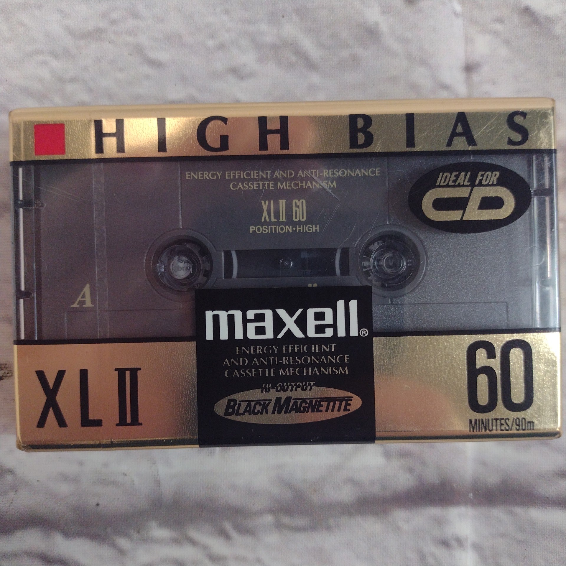 Maxwell XLII 60 Minute High Bias Audio Cassette - Evolution Music