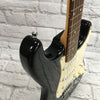 Squier Strat Black Electric Guitar