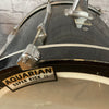 Yamaha Stage Custom 3 Piece Black Drum Kit