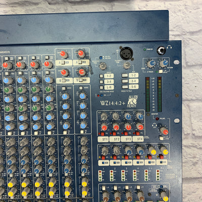 Allen and Heath 14 Ch WZ 14 4 2+ Mix Wizard 4 Group Mixer