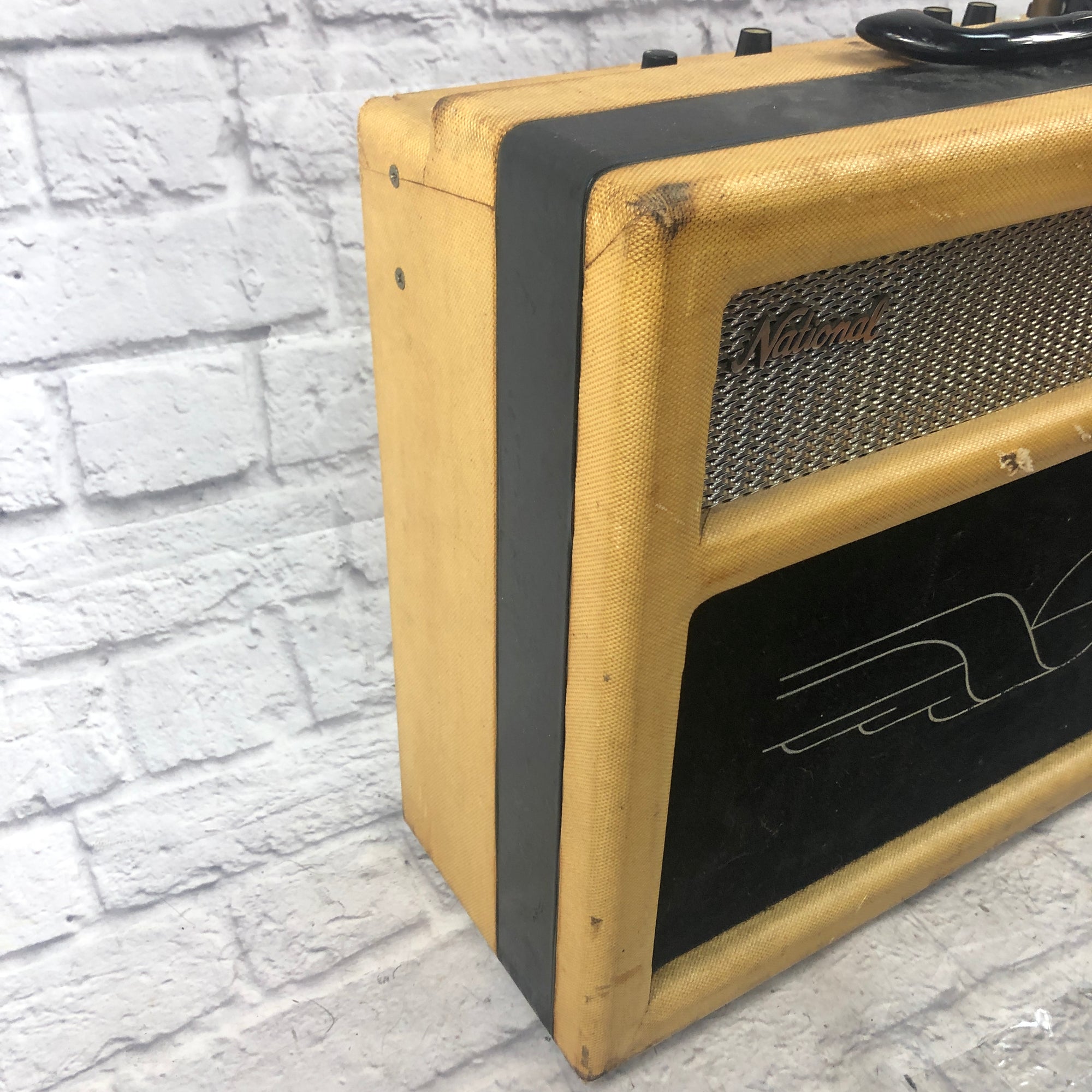 National Aztec 1240T 1959 Valco Tube Combo Guitar Amp