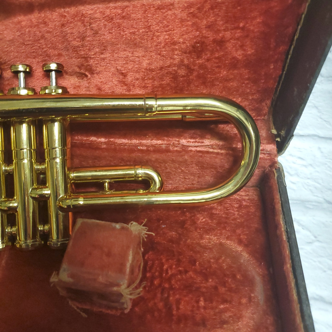 Vintage Elkhorn by Getzen Model 201 Trumpet 50s w/ Case